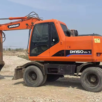 96KW DB58TIS Motore Doosan escavatore ruota Crawler Dh150w-7 Dh140 Dx 60 Escavatori usati