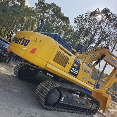Escavatore Komatsu PC350-7 usato di 35 tonnellate con 1.5cbm di capacità di secchio in buone condizioni