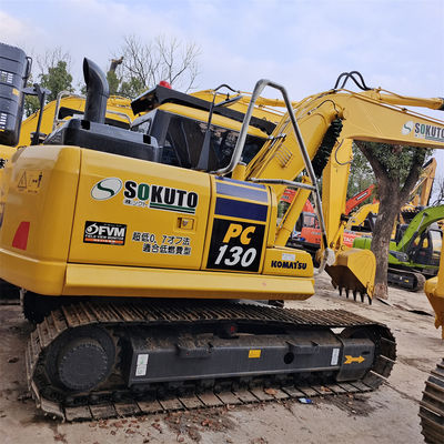 Escavatori a rotaia idraulica Komatsu PC130-7 usati con 13000 kg di peso di esercizio