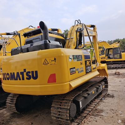Escavatore Komatsu PC130-7 di seconda mano con capacità di 0.53CBM e 66KW di potenza