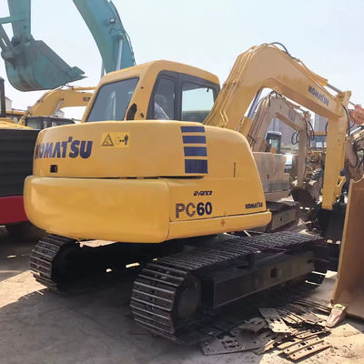 Giappone 6 tonnellate di escavatori PC60-7 Usato Komatsu PC60-7PC56-7PC30MR a Shanghai