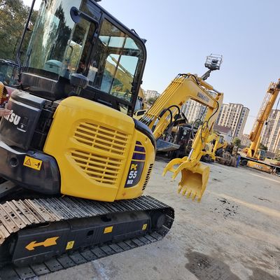 Basso peso di escavazione KOMATSU PC35 PC55 mini escavatore per le vostre esigenze di costruzione