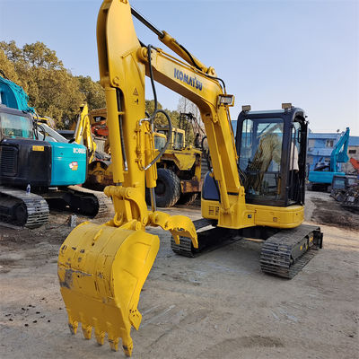 Escavatore Komatsu PC55 usato con lama e 0.15CBM capacità del secchio