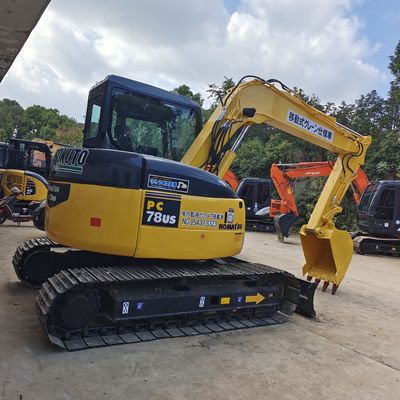 Escavatore Komatsu PC78US usato in buone condizioni con peso operativo di 7190