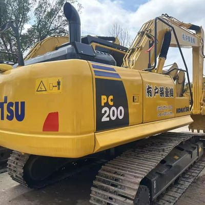 20 tonnellate di peso di escavazione utilizzato Komatsu PC200-8 con valvola idraulica originale