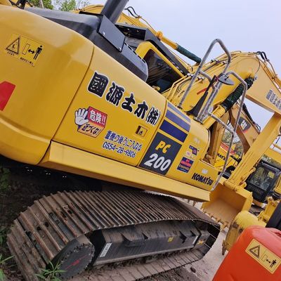 20000 KG Peso della macchina Originale Giappone Komatsu PC200-8 Escavatore di seconda mano