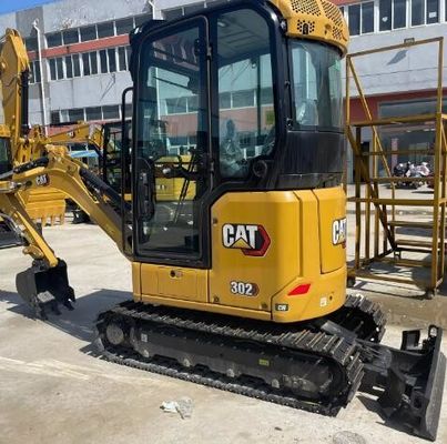 32000 KG Escavatore a trascinatore usato CAT 302cr con pompa idraulica originale in buone condizioni
