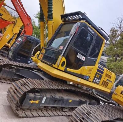 Utilizzato originale Komatsu PC200-8 escavatore con 1.2CBM capacità di secchio in buone condizioni