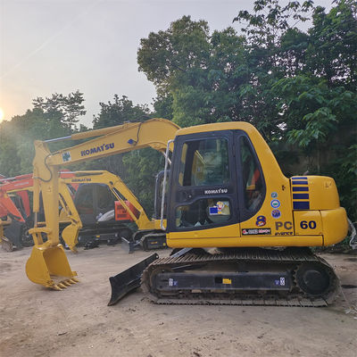 800 ore di lavoro Escavatore originale Komatsu PC60-7 con pompa idraulica originale