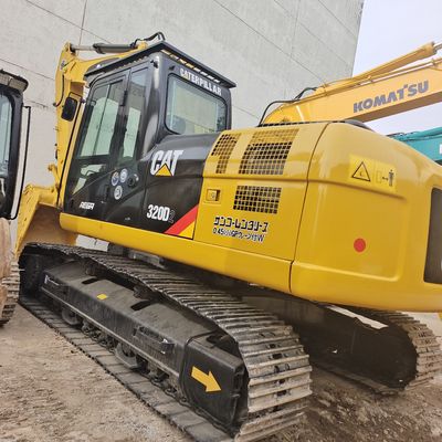 Caterpillar 320D Used Excavators Valvola idraulica originale e scarpe da corsa usate con 1