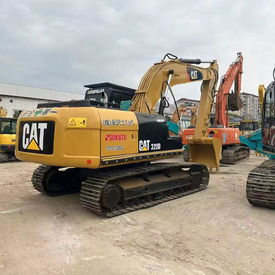 Appartamenti di riparazione di macchinari Escavatori usati CAT 320 Caterpillar 320D2 Crawler Excavator CAT320