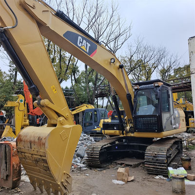 Escavatore CAT 320D usato con cilindro idraulico originale in ottime condizioni