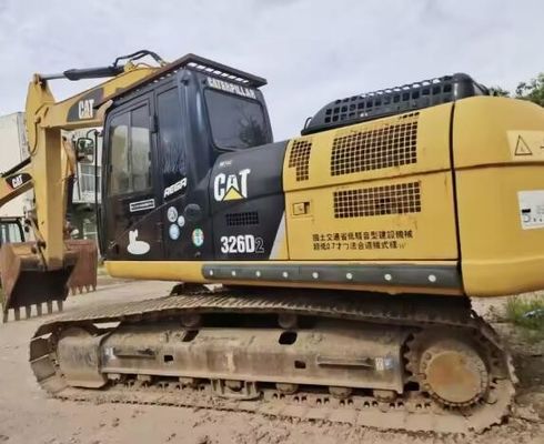 Usato Caterpillar 326d Crawler Excavator ORIGINAL cilindro idraulico e vernice al meglio