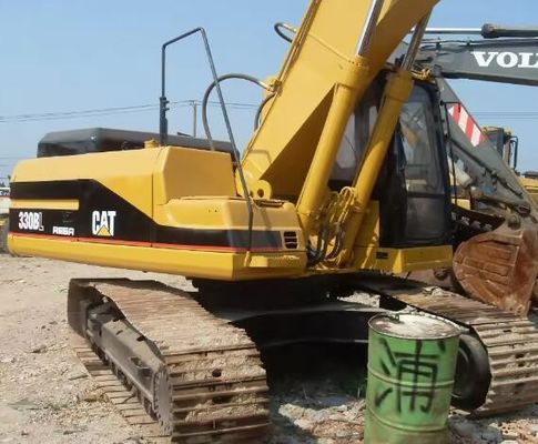Escavatori di tipo Cat 330BL crawler usati con capacità di 1,5 m3 e motore Cat 3306