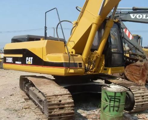 Escavatori usati Caterpillar 330BL con pompa idraulica originale 33701 KG peso della macchina