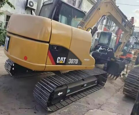 Piccole dimensioni usato Cat 307D Crawler escavatore Caterpillar 307 Modello supporto video Cat307D