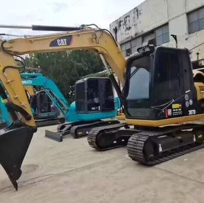 Piccole dimensioni usato Cat 307D Crawler escavatore Caterpillar 307 Modello supporto video Cat307D