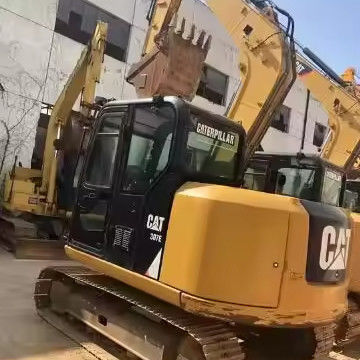 Escavatori usati Caterpillar 307E con macchine da striscio e peso della macchina di 6800 kg