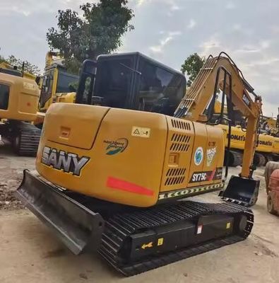 Utilizzato SANYsy75c pro escavatore utilizzato elevata efficienza di lavoro e originale valvola idraulica