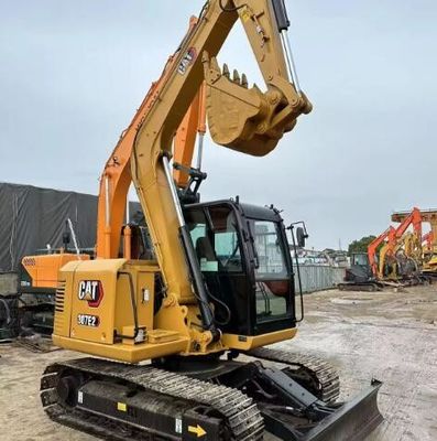 Scavatore usato da 7 tonnellate di seconda mano Caterpillar 307E Escavatore Modello 2018