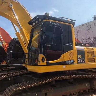 PC220-8 Giappone Usato Komatsu Escavatore PC220-8 Escavatore idraulico a trascinatore 110kw