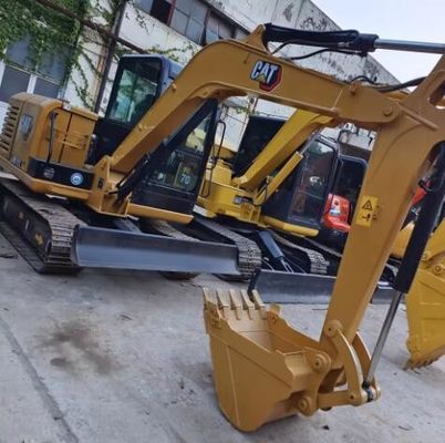 6000KGS Peso operativo usato Caterpillar 306E escavatore con piste scarpe e bene