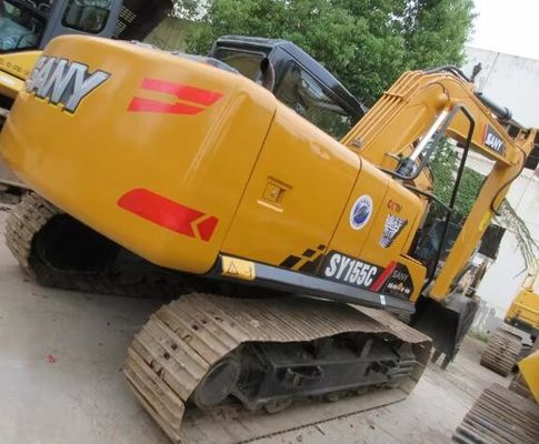 Eccellente condizione Sany SY155H escavatore di seconda mano con prestazioni di lavoro fluide