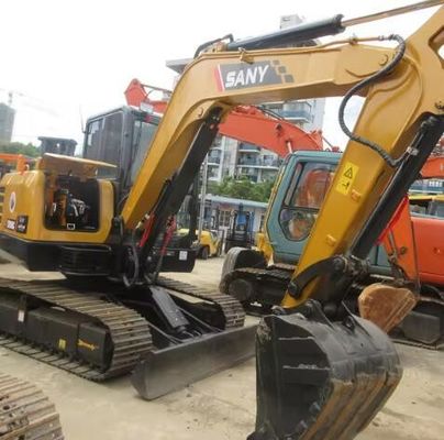 Originale cilindro idraulico SanySY60C PRO escavatore con 36 kW di potenza in buone condizioni