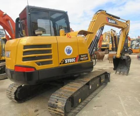 SANYsySY60C pro escavatore Buon basso consumo di olio e elevata efficienza di lavoro al minimo