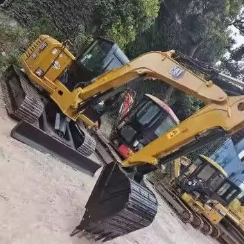 CAT306E2 Escavatore di seconda mano con macchine di trascinamento e pompa idraulica originale