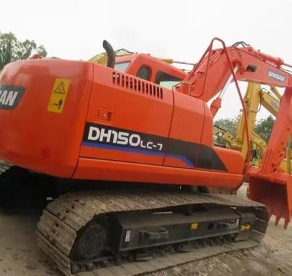 DOOSAN DH220LC-7 Escavatore 110KW Escavatore da striscio originale Corea In buone condizioni