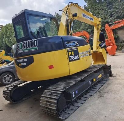 Escavatore Komatsu PC78US usato con valvola idraulica originale in buone condizioni