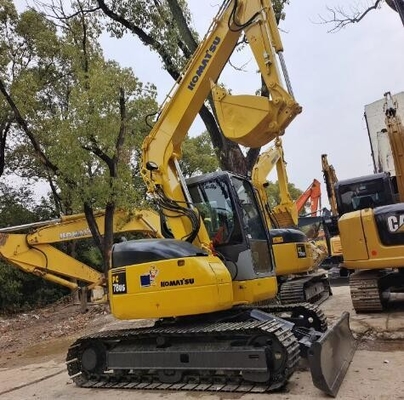 7190 kg Peso di esercizio Usato Komatsu PC78US Escavatore con valvola idraulica originale