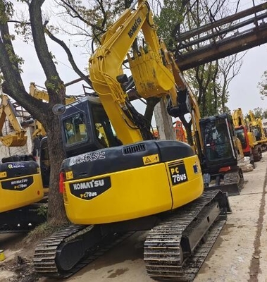Buone condizioni Komatsu PC78US Escavatore 0.34CBM Capacità del secchio Pompa idraulica originale