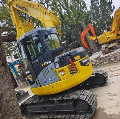 Escavatore Komatsu PC78US usato con motore Komatsu S4D95LE-3 in buone condizioni