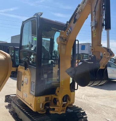 CAT 302cr escavatore 2 tonnellate scavatrice idraulica con retroescavatore mini con motore C1.1