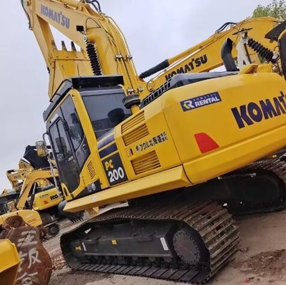 Valvola idraulica originale Komatsu PC200-8 escavatore con e di seconda mano dal Giappone
