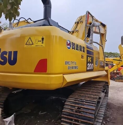 Escavatore Komatsu PC200-8 usato a Shanghai Giappone Fatto Anno 2022 Pompa idraulica originale