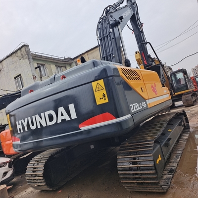 20 tonnellate di peso di escavazione usata Corea Hyundai 215LC-9 escavatore con scarpe da corsa dal Giappone