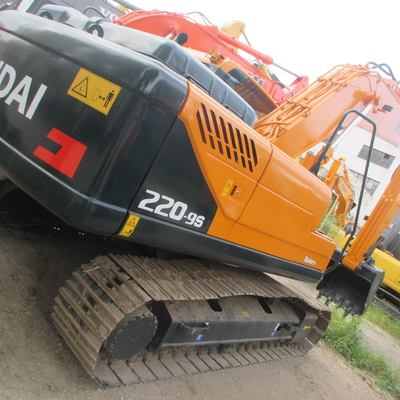 Alta efficienza operativa Corea del Sud 22 tonnellate Usata Hyundai 220 escavatore R220LC-7