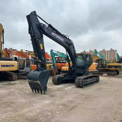Negozi di riparazione di macchinari Usato 225 Medium Digger Hyundai Crawler Excavator con 118KW di potenza