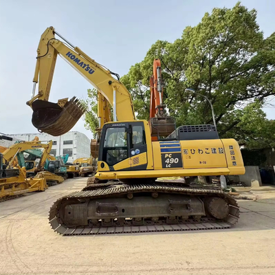 Komatsu PC490-10 Escavatore a trascinamento 49Ton utilizzato con cilindro idraulico originale dal Giappone