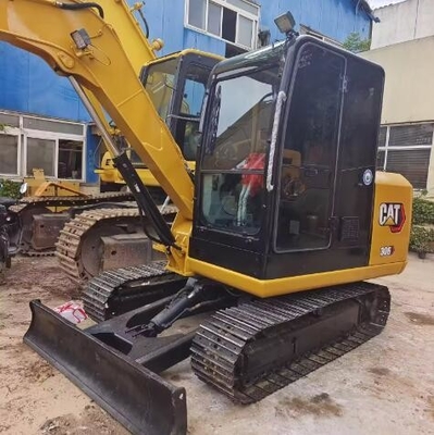 Macchina per escavatori Cat 306E2 usata con 1200 ore di lavoro e pompa idraulica originale