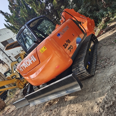 Escavatore Hitachi Zx70 con capacità di 0,2 secchi e peso della macchina di 5380 KG dal Giappone