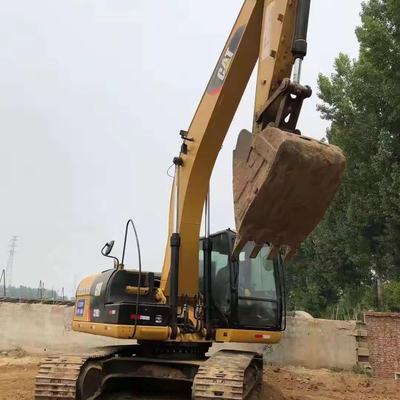 Escavatore da 20 tonnellate Caterpillar 320D usato nella costruzione con 1200 ore di lavoro