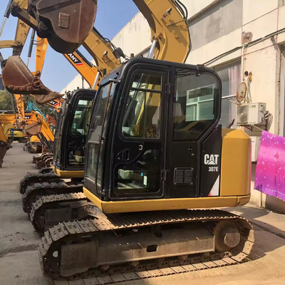 Escavatori di seconda mano CAT 307D con cilindro idraulico originale in buone condizioni