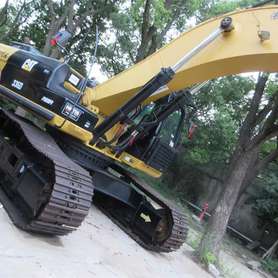 Caterpillar CAT 336D di seconda mano, escavatore a trascinatore con cilindro idraulico originale