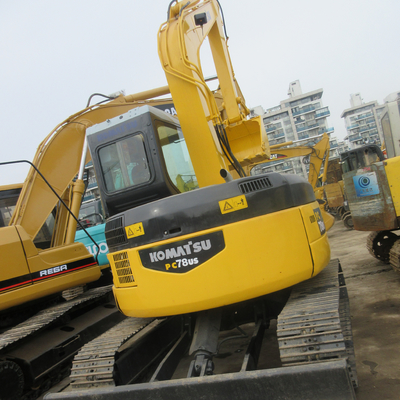 Escavatore Komatsu PC78US usato con valvola idraulica originale 28.5KW in buone condizioni