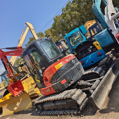 3887 KG Peso della macchina usata Kubota U55 35 Escavatore originale giapponese in buone condizioni