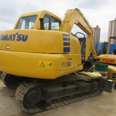 Giappone Originale Komatsu PC60-7 PC55MR Mini escavatore 20 tonnellate con 0.37CBM capacità di secchio